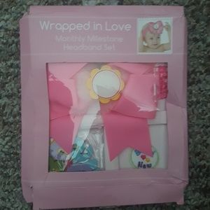 ✔ 5 for $25 ✔Monthly milestone headband